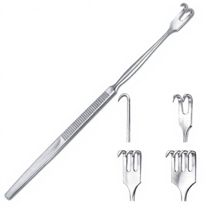 เครื่องมือผ่าตัดแบบดึงนิ้ว OEM/ODM สำหรับการผ่าตัดทั่วไป ได้รับการรับรองมาตรฐาน CE ระดับ I แบบใช้มือ รุ่น F8-067 ISO 2015 - Product Image 2