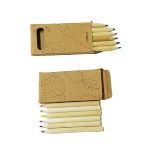 Caja de Embalaje Promocional Personalizada Unionpromo para Juego de 6 Mini Lápices de Colores - Product Image 2