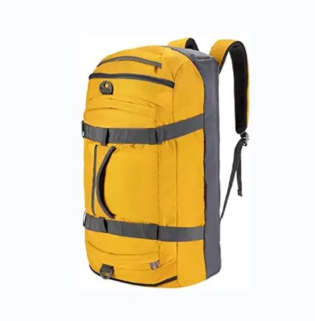 Grande Duffel Bag Weekender Sacos com Compartimentos de Sapato 4-Way Sports Gym Mochila com Alças Acolchoadas Camping Viajando Duffle Bag