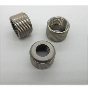 OEM M12 Stainless Steel 304 Knurled Lock Nut CNC Turning Milling for <b>Machining</b> Wire EDM Broaching Precision <b>Machining</b> <b>Service</b> - Product Image 3