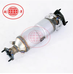 ท่อร่วมไอเสียแบบใหม่ YueYang Custom Catalytic Converter ผลิตจากสแตนเลส S409 สำหรับรถยนต์ Accord 2.4L ปี 2003-2007 รับประกัน 1 ปี - Product Image 3