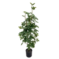 Plante artificielle de lierre de Boston de 90 cm (3 pieds) en gros, fausse plante grimpante verte en pot pour la maison, le bureau, l'hôtel, le salon