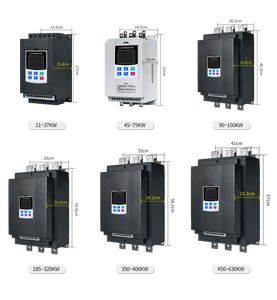 มอเตอร์สตาร์ทแบบบายพาสภายนอก 380V 315KW พร้อมระบบควบคุม PWM และระบบระบายความร้อนด้วยลมบังคับ สำหรับปั๊มน้ำ AC - Product Image 1