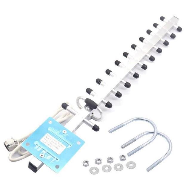 10dBi VHF/UHF Yagi Antenna for Communication 900 MHz with N Male Connector SWR 1.5 50ohm Impedance for Repeater Station