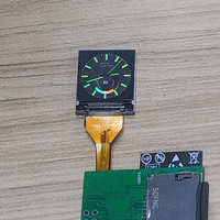 Layar LCD TFT 1.44 Inci Bentuk Persegi 128*128 Pengontrol ST7735S Antarmuka SPI TN Modul Kecerahan 300 dengan Lampu Latar LED Putih