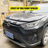 Mosun auto accessoires Bonnet garde pour RAV-4 2019 capot protecteur pour RAV4 2019 Capot spoiler pour rav4 avec lumière LED
