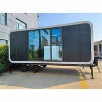 Maison mobile multifonctionnelle à installation simple, cabine intégrée, conteneur pour usage hôtelier, maison Apple Pod avec caractéristiques mobiles