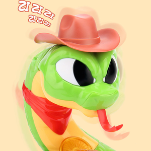 AJB Giocattoli Elettronici per <span class=keywords><strong>Bambini</strong></span> in Plastica ABS, Serpente Elettrico Interattivo, Cimelio Sonoro a Forma di Serpente per <span class=keywords><strong>Giochi</strong></span> e Interazione - Product Image 3