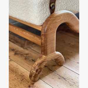 Chaise de canapé en bois massif de style nordique, banc design antique, banc d'entrée, tabouret à chaussures, tabouret de bout de <span class=keywords><strong>lit</strong></span> pour chambre à coucher - Product Image 6