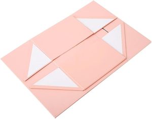 Black Ribbon <b>Paper</b> Box Foldable Magnetic Gift <b>Paper</b> Box Clothes Shoe Cosmetic Ribbon <b>Paper</b> Gift Box - Product Image 5