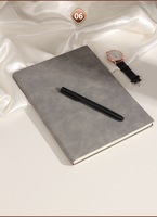 Ensemble cadeau de carnet de notes personnalisé, carnet en cuir PU moins cher, couverture souple, papeterie, logo personnalisé avec stylo, journal, agenda, impression