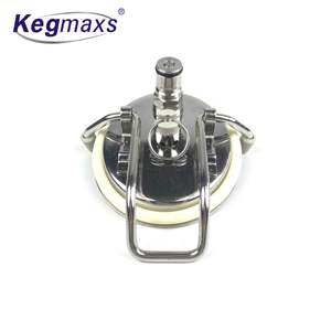 Kegmaxs Carbonating غطاء البرميل حنطي كورنيليوس البرميل نمط في المدمج الكرة قفل برميل ضغط صمام تنفيس غطاء 304SS - Product Image 1