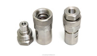 Nouvelle vanne à aiguille de type verrouillable pour raccords hydrauliques en acier inoxydable avec garantie d'un an