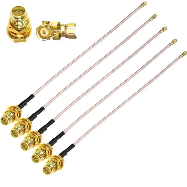 High Temperature Coaxial Cable RG316 Silver Plated Copper PTFE Dielectric FEP Jacket RF Coaxial Cable 50 Ohm