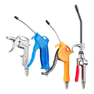 Pistola de Aire a Presión con Manguera Espiral 6M y Conector Rápido PM20 de 1/4 pulgada para Camión Soplador Industrial - Product Image 6