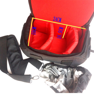 JingYing prezzo di fabbrica fotografia portatile piccola <span class=keywords><strong>borsa</strong></span> a <span class=keywords><strong>tracolla</strong></span> personalizzata per fotocamera dslr con <span class=keywords><strong>tracolla</strong></span> per obiettivi per fotocamere - Product Image 5