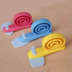 SUNNUO 2025 Offre Spéciale mignon en forme d'escargot bébé sécurité doigt protecteur armoire <span class=keywords><strong>porte</strong></span> enfants Anti-pincement main <span class=keywords><strong>porte</strong></span> <span class=keywords><strong>bloc</strong></span> - Product Image 3