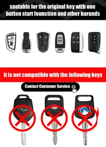 SPY remote led LCD control mobile control close car auto unlock and leave car auto door lock Smart Lcd car key