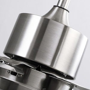 พัดลมเพดาน LED BLDC ประสิทธิภาพสูงทันสมัยพร้อมไฟ5ใบพัด42/52นิ้วรีโมทคอนโทรลมาใหม่สำหรับห้องนอน - Product Image 3