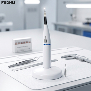Cutter endodontique de précision professionnel, dispositif médical, cutter à gutta-percha souple avec 4 embouts, cutter endo thermique rechargeable - Product Image 1