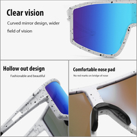 2025 à la mode transfrontalière Logo personnalisé hommes lunettes de soleil polarisées en plein air en gros lunettes de soleil de sport éblouissantes
