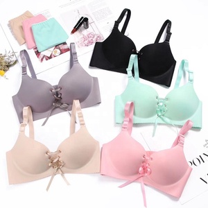 Women's Wire Free Push up Convertible Straps Solid <b>Bra</b> Sexy Bandage Lingerie 32-38 - Product Image 1
