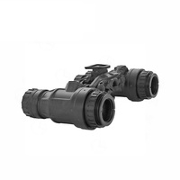 Pour dispositif de vision nocturne Gen2+ PVS-31 Jumelles montées sur casque à faible luminosité avec IP67 Grossissement 1x Résolution FOM1600+