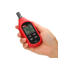 UNI-T UT333 Mini thermomètre hygromètre intérieur/extérieur avec indication de surcharge, conversion d'unité, rétroéclairage LCD A30