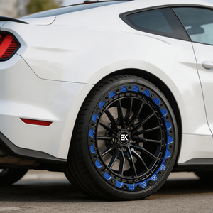 Rines Bku 5x114.3 Forjados con Beadlock para <span class=keywords><strong>Ford</strong></span> <span class=keywords><strong>Mustang</strong></span> <span class=keywords><strong>GT</strong></span> S650 S550 S197 SN95 de 17, <span class=keywords><strong>18</strong></span> y 19 Pulgadas, Rines de Aleación Personalizados para Carreras de Drag - Product Image 4