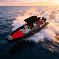 Bateau semi-rigide en aluminium 9,9 m 990 avec tube Hypalon pour la location, les excursions d'une journée, les loisirs et les sports nautiques