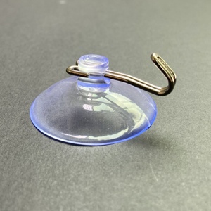 Phong cách mới phòng tắm có thể tháo rời Sucker tường khăn móc nhà bếp nhanh chóng cài đặt mạnh mẽ hút cup Móc Đôi tiêm đúc - Product Image 3