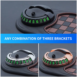 Baviss แผ่นแผงหน้าปัดรถ OEM แบบไม่ลื่นออกแบบเองได้พื้นผิวพีวีซีอุปกรณ์เสริมภายในรถที่วางโทรศัพท์ที่ยึดสำหรับจอดรถ - Product Image 6