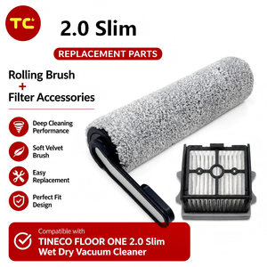 Brosse rotative de remplacement, filtre de brosse principale compatible avec les accessoires d'<span class=keywords><strong>aspirateur</strong></span> eau et poussière <span class=keywords><strong>TINECO</strong></span> <span class=keywords><strong>FLOOR</strong></span> <span class=keywords><strong>ONE</strong></span> <span class=keywords><strong>S5</strong></span> Slim 2.0 - Product Image 1