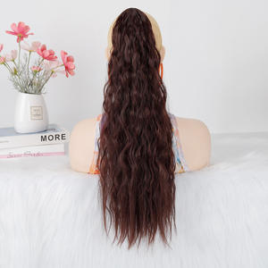 ผมต่อสังเคราะห์แบบญี่ปุ่น ยี่ห้อไฟเบอร์ไลท์ ยากิ คาเนคาลอน ขนาด 28 นิ้ว สีเทา แบบหางม้าหยิก - Product Image 3