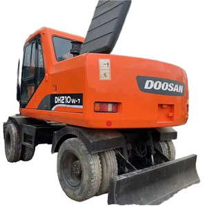รถขุดล้อยาง Doosan DH210W-7 ที่เชื่อถือได้ พร้อมโครงสร้างที่แข็งแรง สำหรับงานปรับปรุงถนนและงานก่อสร้าง - Product Image 1