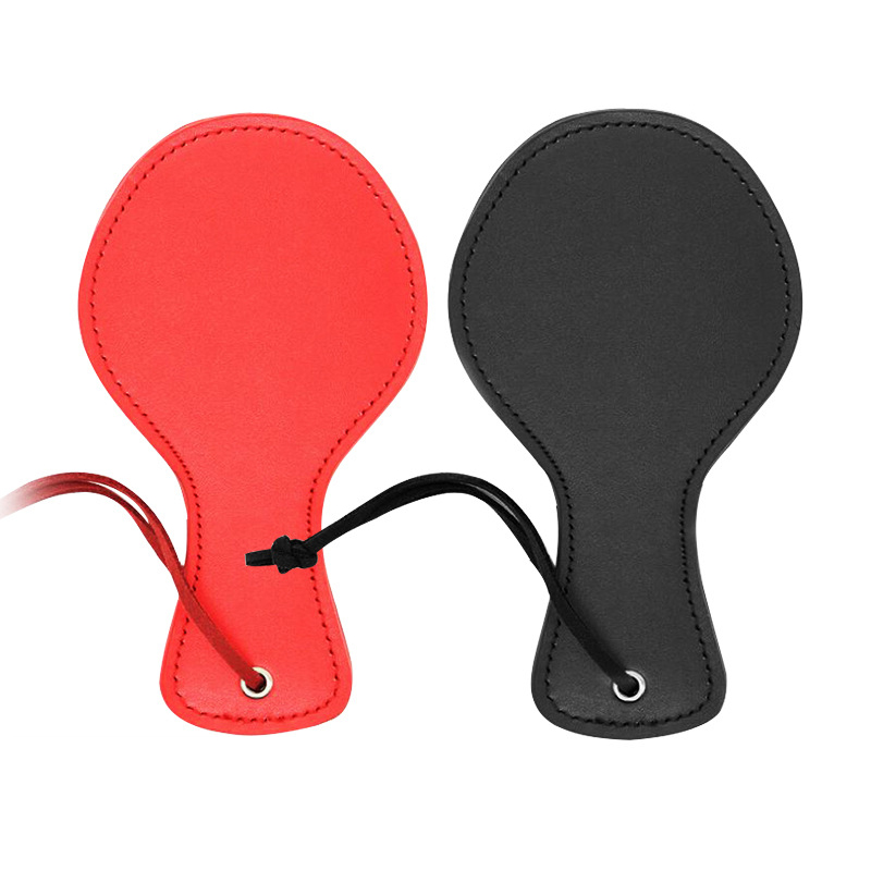 Leather BDSM Paddle - Simple Design Spanking Tool for Submissive Play |  Waterproof Fetish Sex Toy for Adult Games