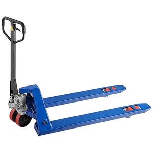 Transpaleteira Manual JALI de Alta Resistência, Empilhador de Paletes, Altura de Garfo 85-195mm, Rodas de PU/Nylon/PP, Uso Interno e Externo - Product Image 3