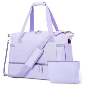 Bolsa de Lona Impermeable de Diseño Personalizado, Bolsos de Mano, Bolsas de Viaje de Fin de Semana, Bolsas Deportivas con Estampado Personalizado - Product Image 5