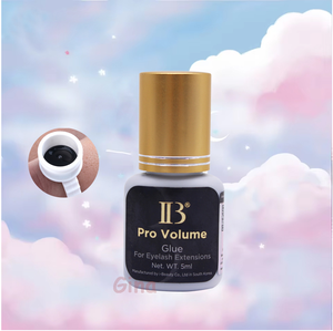 Cils professionnels I-beauty IB <span class=keywords><strong>Pro</strong></span> Volume Glue 1s Séchage Adhésif pour cils à faible irritation 5ml Noir Super Glue - Product Image 1