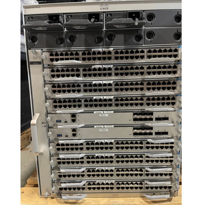 สำหรับสวิตช์โมดูลาร์ซีรีส์ 9400 รุ่น C9410R พร้อม 2x C9400-SUP-1 8x C9400-LC-48U 10G 48 พอร์ต PoE ระบบจ่ายไฟคู่ ฟังก์ชัน QoS - Product Image 3