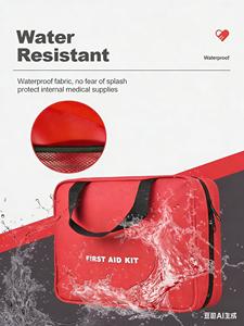 Usine 234 pièces sac médical de trauma d'urgence outils de sauvetage en plein air maison voiture voyage bureau rouge trousse de premiers soins pour EMS EMT - Product Image 4