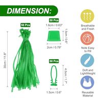 Sac d'incubation durable en maille PE pour œufs, thermoscellable, avec poignée, taille personnalisable pour l'élevage de poulets, cailles et œufs fécondés