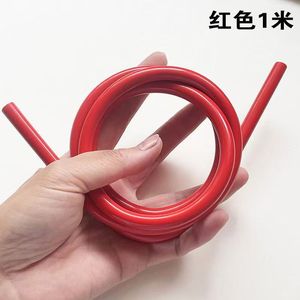 Tuyau de conduite de carburant pour moto, 1 mètre, gris, en acier inoxydable, résistant aux hautes températures, pour système d'alimentation en carburant du carburateur - Product Image 3