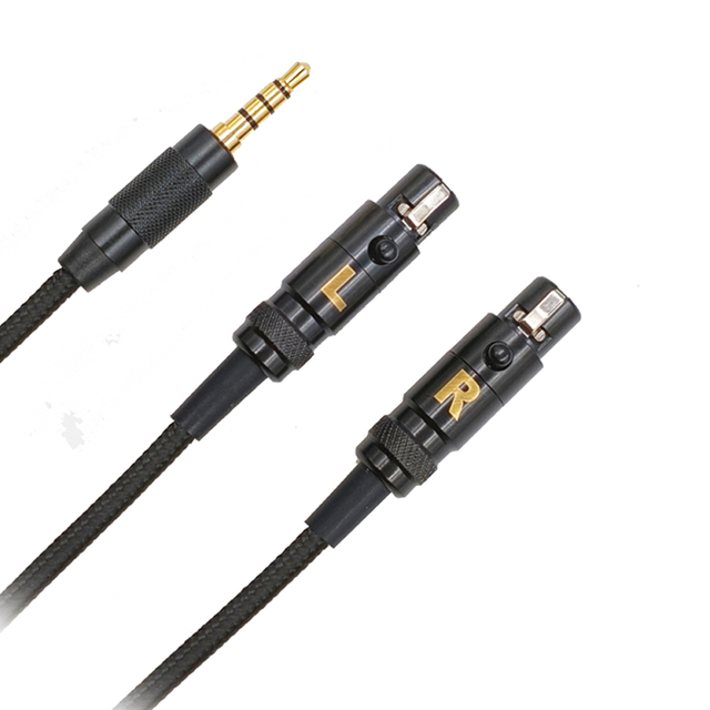 High Quality 1.5m Dual XLR Audio Cable with Braided Metal Case for Gaming Studios Stage & Conferences