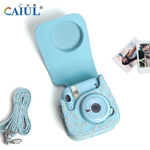 Fournisseur en gros – Sac de protection souple et élégant <span class=keywords><strong>pour</strong></span> <span class=keywords><strong>appareil</strong></span> <span class=keywords><strong>photo</strong></span> <span class=keywords><strong>Instax</strong></span> <span class=keywords><strong>Mini</strong></span> 12/<span class=keywords><strong>11</strong></span>/9, motif floral, avec bandoulière, étui de protection croisé - Product Image 5