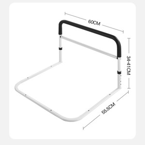 Home and Fall Prevention Stand up Handle Grab Bar Senior Assist Foldable Hardware Adjustable Bed Rail for Elderly Adults Safety - Product Image 1