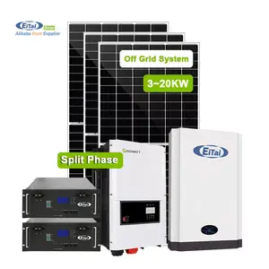 Eitai 12Kw 15Kw 15Kva 15 Kw 20Kw 20 Kw 25Kw 35Kw200Kw家庭用完全ハイブリッドオフグリッドソーラーパワーシステム