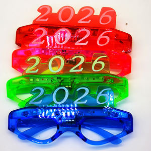 Montura de Gafas LED para Año Nuevo 2026, Populares para Halloween, Elegantes Gafas Luminosas en Forma de Corazón, Rojas, Azules, Verdes y Blancas para Fiestas y Actividades - Product Image 3