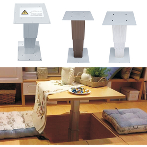 Base <span class=keywords><strong>de</strong></span> <span class=keywords><strong>table</strong></span> en métal à hauteur réglable Élévateur électrique Pieds <span class=keywords><strong>de</strong></span> <span class=keywords><strong>table</strong></span> télescopiques Pieds <span class=keywords><strong>de</strong></span> <span class=keywords><strong>table</strong></span> élévatrice pour meubles en aluminium - Product Image 4