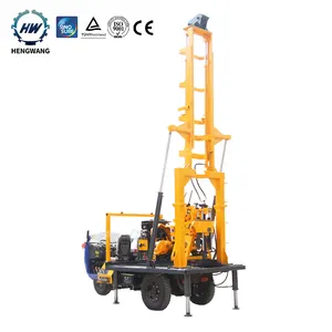 tricycle water well drilling rig multi-function hydraulic spindle rotary drilling rig